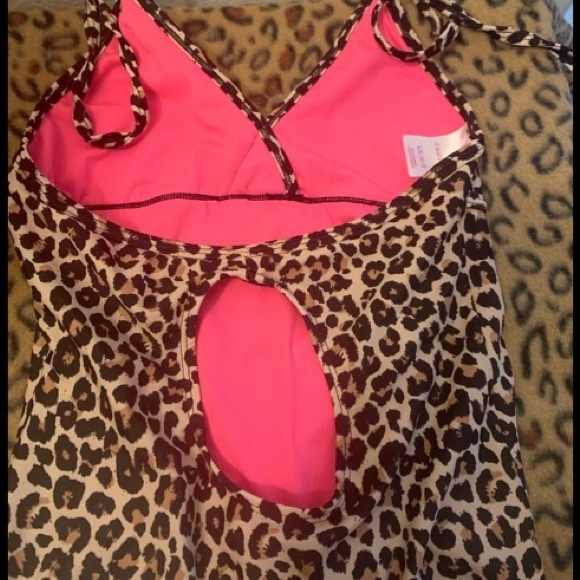 SOLD ON MERCARI Leopard Bathing Suit Sz 10-12 - Picture 6 of 7